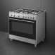 Thermogeventileerde oven SMEG CX91GMXNLK met timer en akoestisch signaal