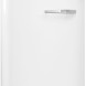 Smeg FAB30LWH5 retro jaren 50 koelkast - linksdraaiend - wit