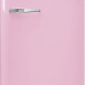 Smeg FAB30RPK5 rechtsdraaiende retro koelkast - roze