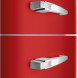 Smeg FAB30RRD5 retro jaren 50 koelkast - rood - rechtsdraaiend