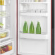 Smeg FAB30RRD5 retro jaren 50 koelkast - rood - rechtsdraaiend