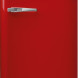 Smeg FAB30RRD5 rechtsdraaiende retro koelkast - rood