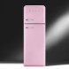 Smeg FAB30RRO1 koelkast roze - rechtsdraaiend