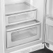 Smeg FAB30RWH5 rechtsdraaiende retro koelkast - wit