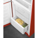 Smeg FAB32LRD5 retro jaren 50 koelkast - rood - linksdraaiend
