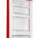 Smeg FAB32LRD5 retro jaren 50 koelkast - rood - linksdraaiend