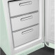 Smeg FAB32RPG5 retro jaren 50 koelkast watergroen - rechtsdraaiend