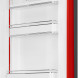 Smeg FAB32RRD5 retro jaren 50 koelkast rood - rechtsdraaiend