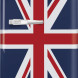 Smeg FAB5RDUJ5 koelkast - minibar Union Jack