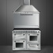 Smeg TR4110IX inductie fornuis - 110 cm. breed - roestvrijstaal