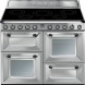 Smeg TR4110IX inductie fornuis - 110 cm. breed - roestvrijstaal