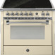 Steel A9F-5FI Ascot inductie fornuis in de kleur Crema