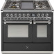 Steel AQ10SF-4B Ascot gas fornuis - 100 cm - combi-stoomoven