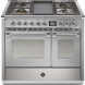 Steel AQ10SF-4B Ascot gas fornuis - 100 cm - combi-stoomoven