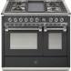 Steel AQ10SF-4B Ascot gas fornuis - 100 cm - combi-stoomoven