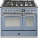 Steel AQ10SF-6W Ascot gas fornuis - 100 cm - combi-stoomoven