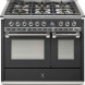 Steel AQ10SF-6W Ascot gas fornuis - 100 cm - combi-stoomoven