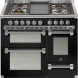Steel AQ10SFF-4T Ascot gas fornuis - 100 cm - combi-stoomoven