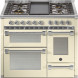 Steel AQ10SFF-6W Ascot gas fornuis - 100 cm - combi-stoomoven