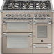 Steel AQ10SFF-6W Ascot gas fornuis - 100 cm - combi-stoomoven