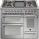 Steel AQ10SFF-6W Ascot gas fornuis - 100 cm - combi-stoomoven