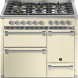 Steel AQ10SFF-D-6W Ascot gas fornuis - 100 cm - combi-stoomoven