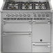 Steel AQ10SFF-D-6W Ascot gas fornuis - 100 cm - combi-stoomoven