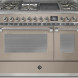 Steel AQ12SF-4TM Ascot gas fornuis - combi-stoomoven - 120 cm