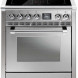 Steel AQ7S-4I Ascot inductie fornuis met combi-stoomoven - 70 cm breed