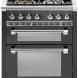 Steel AQ7SF-4 Ascot gas fornuis met combi-stoomoven - 70 cm breed