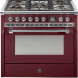 Steel AQ9S-4M Ascot gasfornuis - combi-stoomoven - met 6 kW mega wok