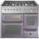 Steel GQ10SFF-6W fornuis met 3 ovens - 100 cm. breed - Genesi