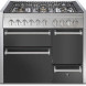 Steel GQ10SFF-D-4M fornuis met combi-stoomoven - Genesi - 100 cm. breed
