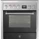Steel GQ7S-4I inductie fornuis - combi-stoomoven - 70 cm. - Genesi