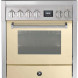 Steel GQ7S-4I inductie fornuis - combi-stoomoven - 70 cm. - Genesi