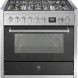 Steel GQ9S-4M fornuis - combi stoomoven - 90 cm. breed