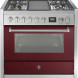 Steel GQ9S-4T fornuis met combi stoomoven - Genesi