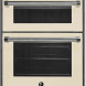 Steel GQFFE6-S Genesi dubbele inbouw oven - combi & pizza