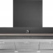 Steel Oxford XK90 afzuigkap beschikt over heldere LED verlichting