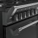 Antracietkleurig 100 cm gasfornuis met AirFry-functie – Stoves Richmond