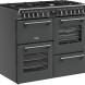 Luxe vrijstaand gasfornuis met multifunctionele ovens en wokbrander – Stoves Richmond 100 DF ANT