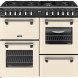 Stoves Richmond 100 DF Crème gasfornuis 100 cm breed – vier ovens en 7-pits gaskookplaat