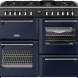 Stoves Richmond 100 DF DX gas fornuis - midnight blue - 100 cm. breed