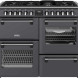 Stoves Richmond 110 DF DX gas fornuis - antraciet - 110 cm. breed