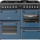 Stoves Richmond 110 DF DX gas fornuis - twilight blue - 110 cm. breed