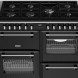 7-pits gaskookplaat met PowerWok van 4 kW – Stoves Richmond 110 DF zwart