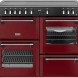 Stoves Richmond 110 Ei DX RTY inductie fornuis - garnet red - 110 cm breed