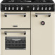 Stoves Richmond 90 DF creme gasfornuis 90 cm breed met 5-pits kookplaat