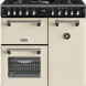 Stoves Richmond 90 DF DX crème fornuis met 5-pits gaskookplaat en drie ovens