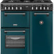 Stoves Richmond 90 DF DX Deep Marine fornuis met 5-pits gaskookplaat en drie ovens